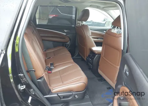 2017 Acura Mdx Advance Entertainment Pkgs z USA, uszkodzony, nr VIN 5FRYD4H9XHB032791